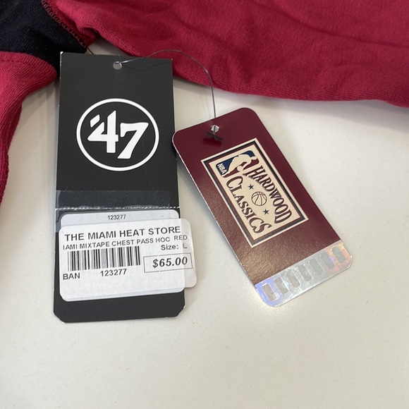 “47 Brand Miami Heat Mashup Hoodie - Picture 7 of 7
